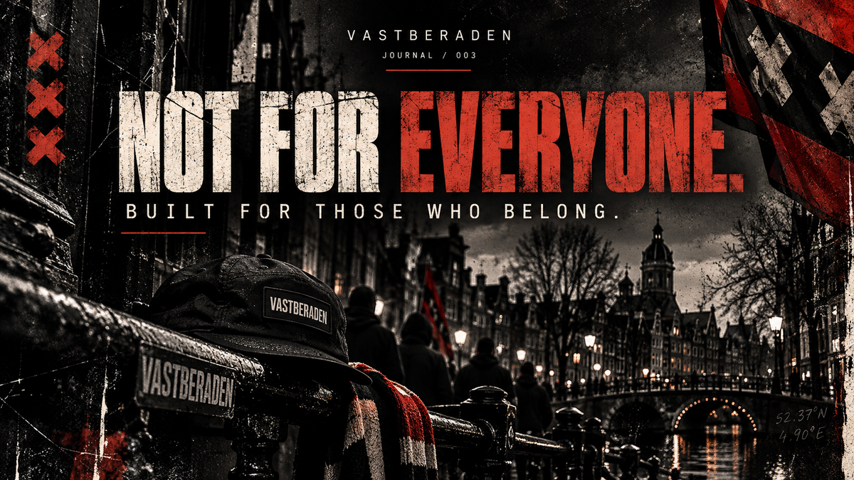 NOT FOR EVERYONE. BUILT FOR THOSE WHO BELONG.