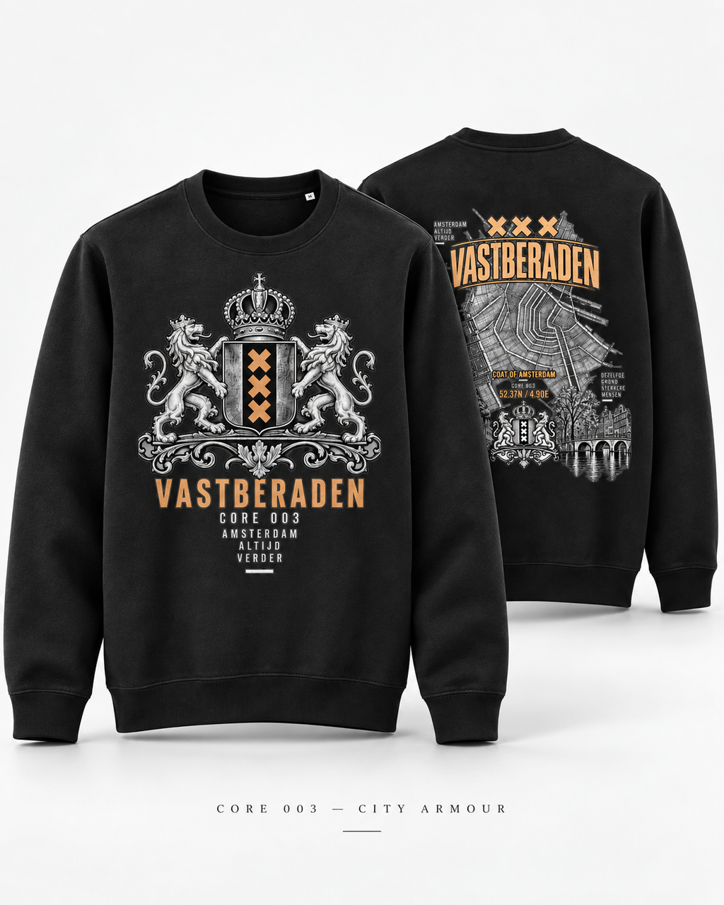 VASTBERADEN | CORE 003 — CITY ARMOUR | crewneck